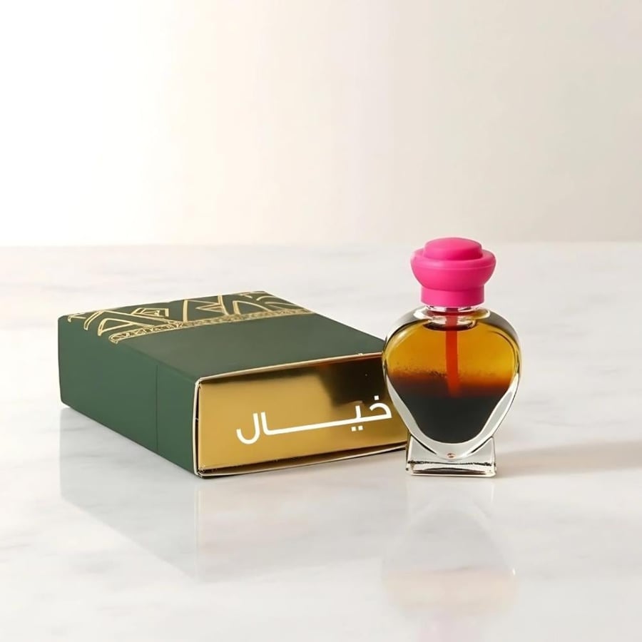 A purple fragrance with imaginary incense