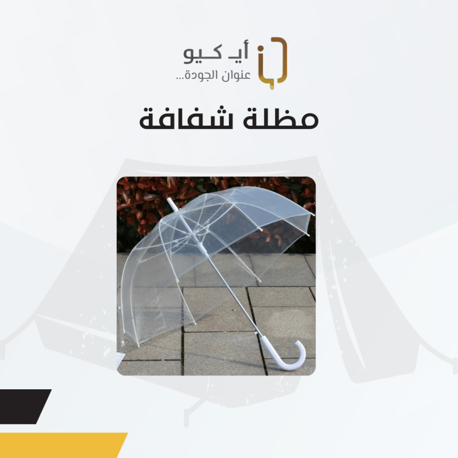 Transparent umbrella