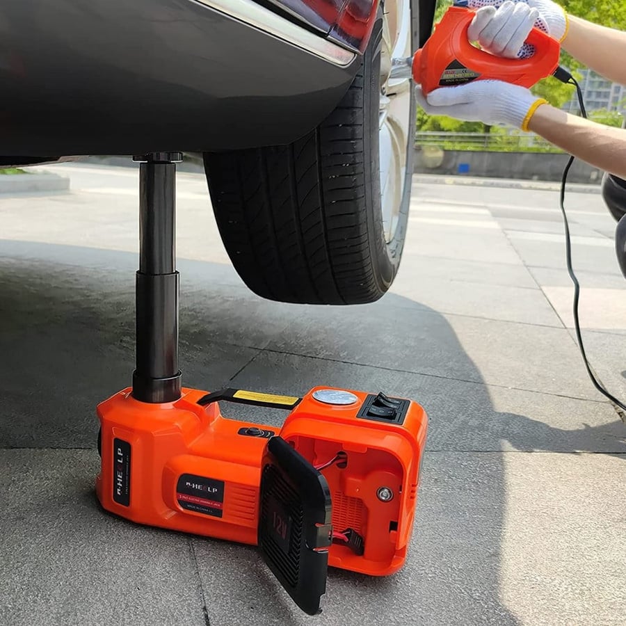 Car Repair tool Kit - عفريته كهربائية للسيارة + مفك كهربائي للعجلات هواء