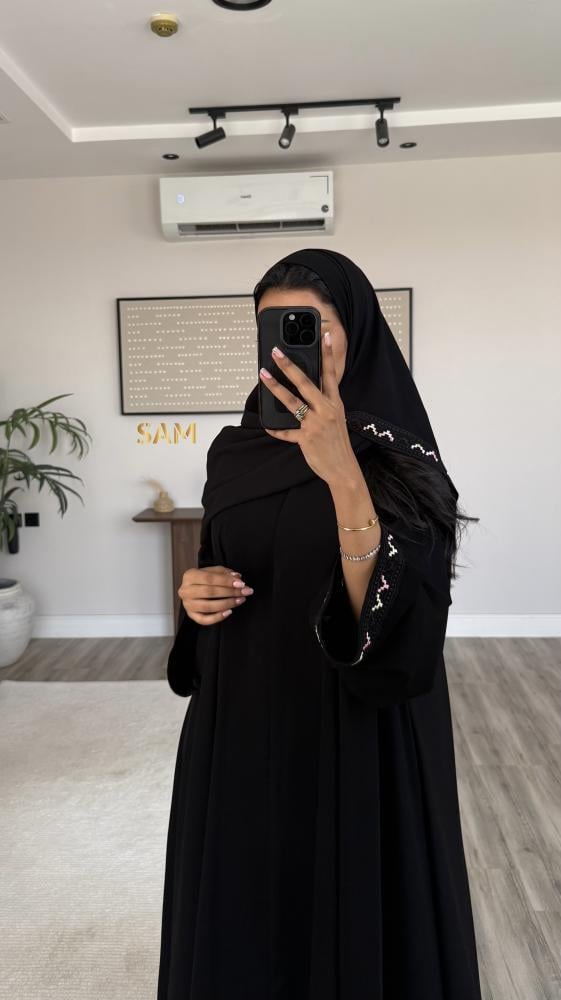 عبايه قصه دبل كلوش #228