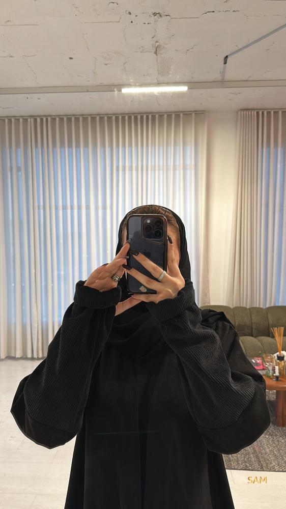 عبايه شتويه كم أصبع #213