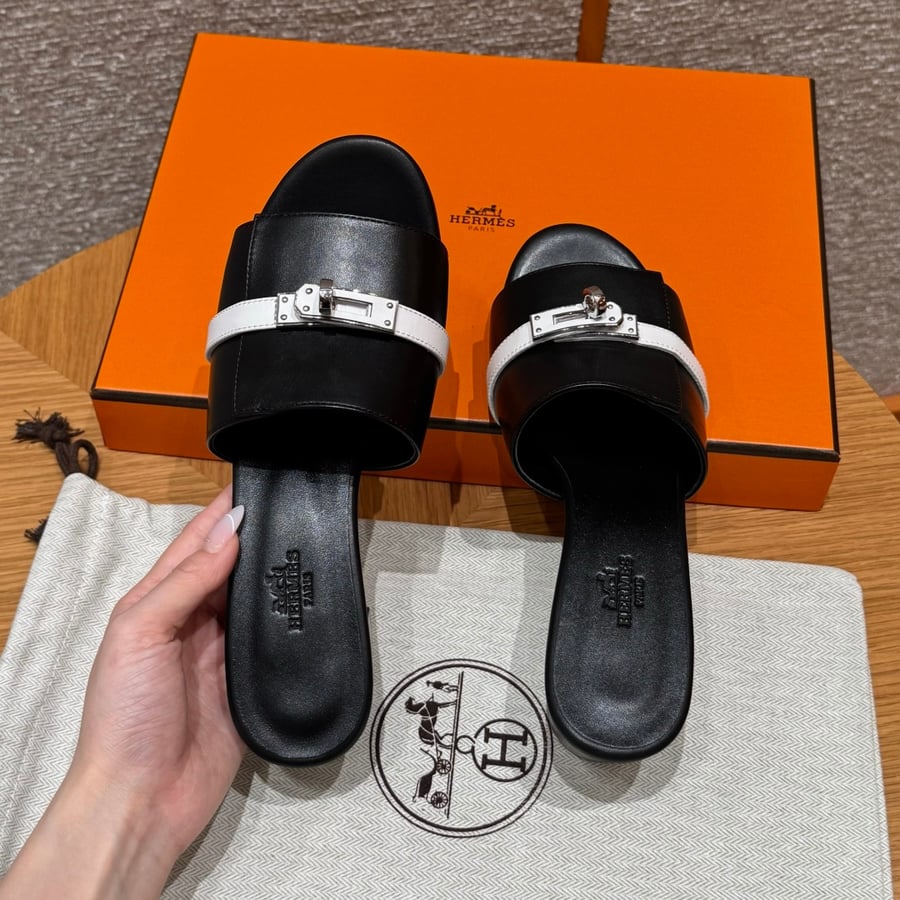 صندل جيجي كيلي بكعب عال هاند ميد Hermes 187 Gigi kelly SANDAL