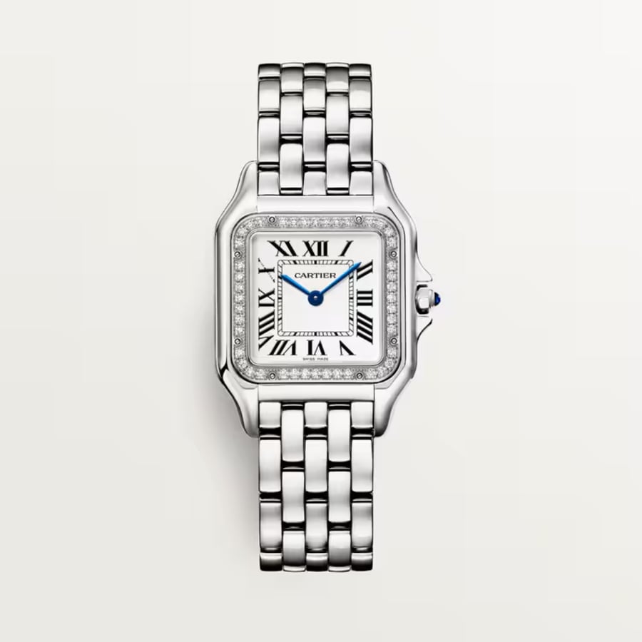 ساعة بانثر دو كارتييه الحجم المتوسط مقاس 27 مم Cartier Panther