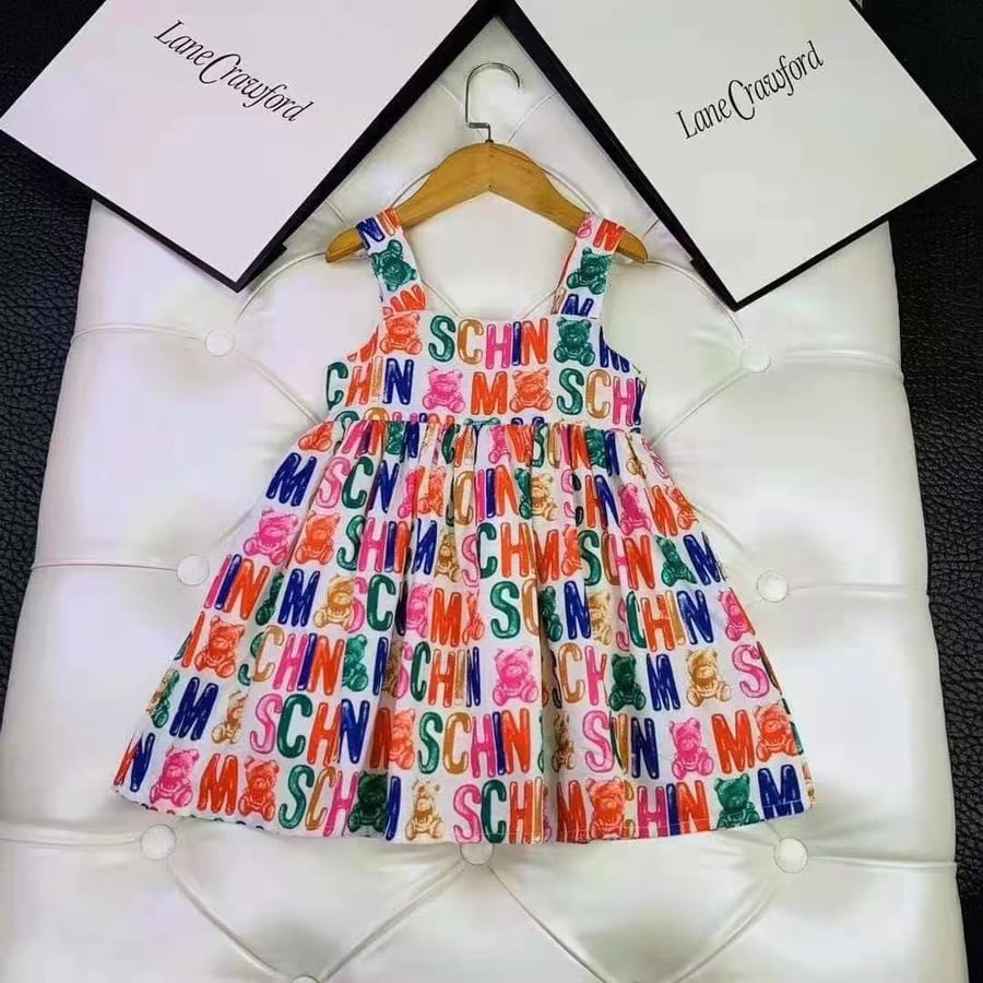 فستان بناتي علاقي موسكينو Moschino Kids