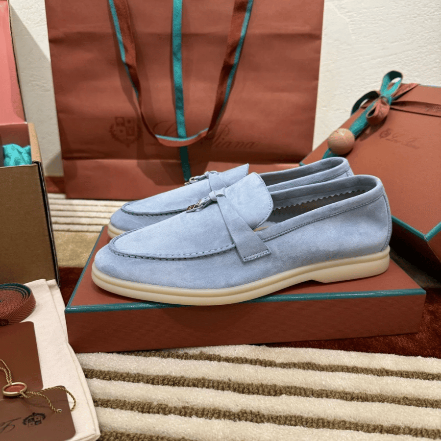 حذاء لورو بيانا نسائي Loro Piana Womens Flat Shoes