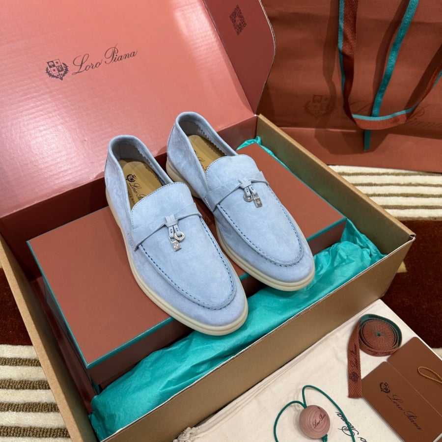 حذاء لورو بيانا نسائي Loro Piana Womens Flat Shoes