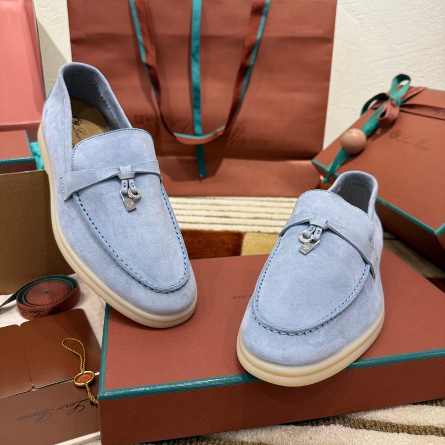 حذاء لورو بيانا نسائي Loro Piana Womens Flat Shoes