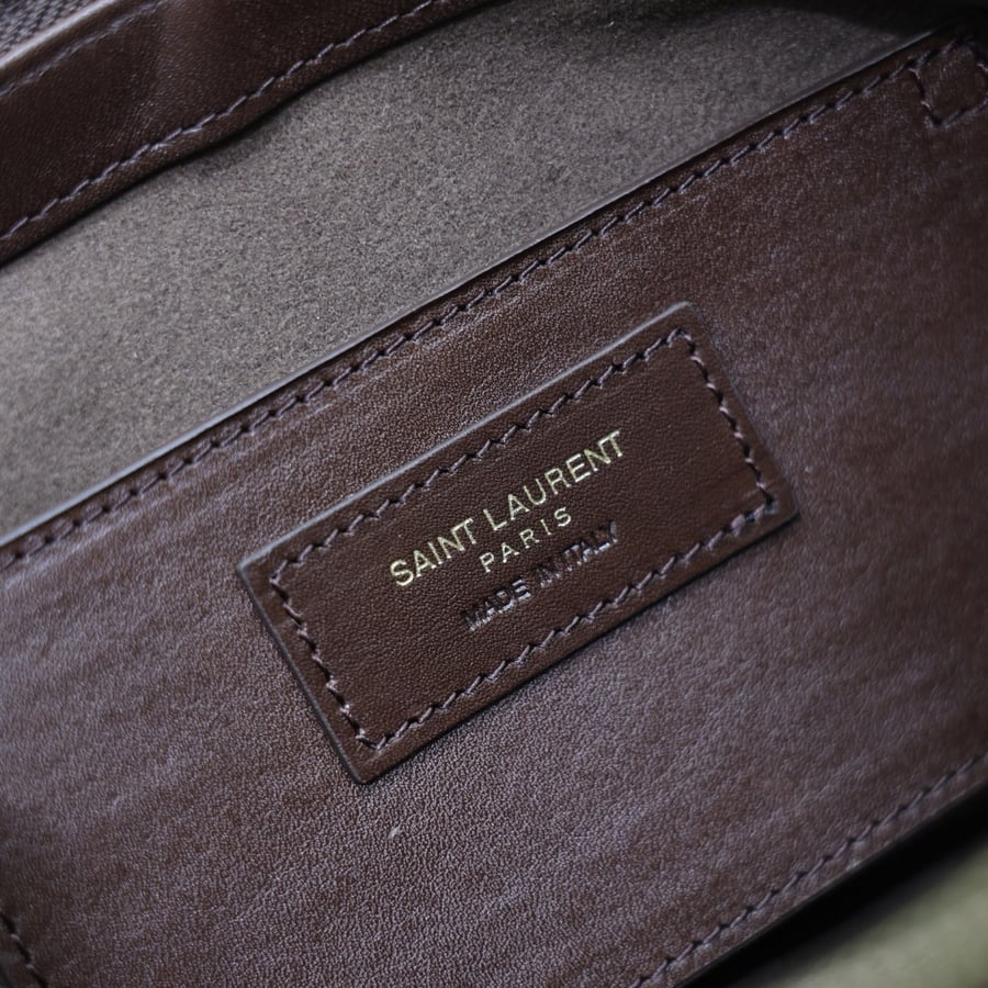 حقيبة سانت لوران حقيبة ICARE لون كوفي Saint Laurent