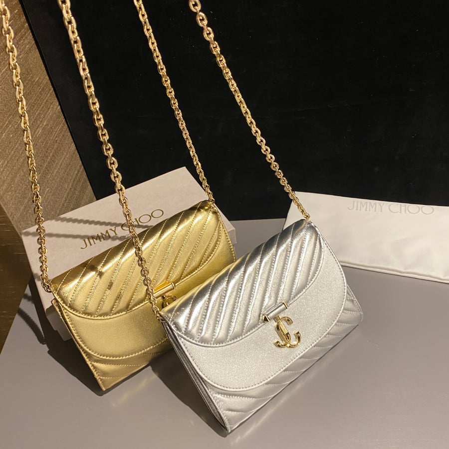 حقيبة جيمي تشو كيرف كلاتش Jimmy Choo Curve Clutch