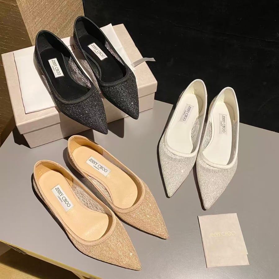 حذاء مسطح جيمي تشو JIMMY CHOO Starry