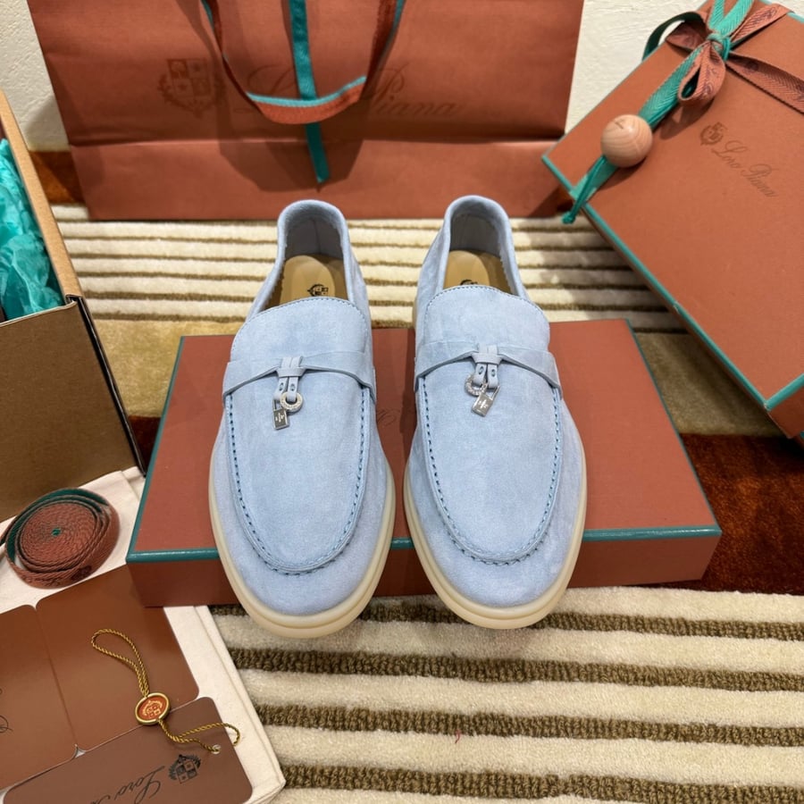 حذاء لورو بيانا نسائي Loro Piana Womens Flat Shoes