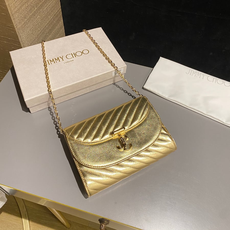 حقيبة جيمي تشو كيرف كلاتش Jimmy Choo Curve Clutch