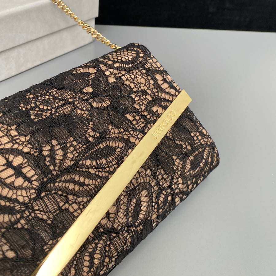 حقيبة جيمي تشو إيميت Jimmy Choo Emmitt Clutch