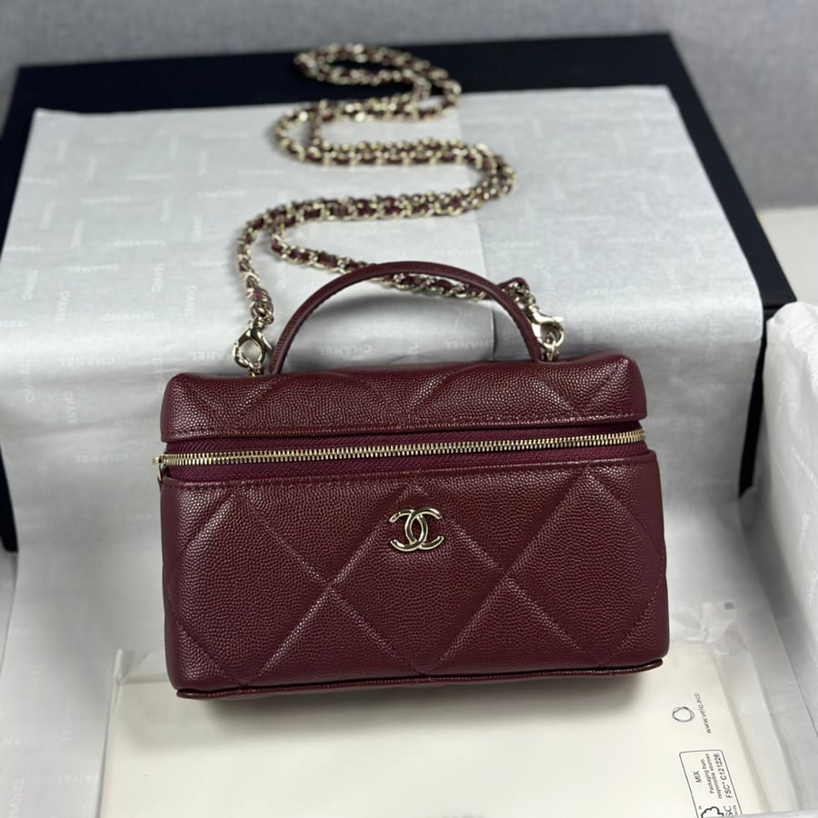 حقيبة شانيل بنقشة ماسية كبيرة  Chanel 25K LP