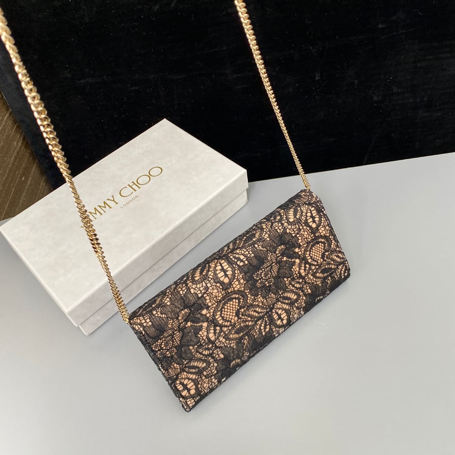 حقيبة جيمي تشو إيميت Jimmy Choo Emmitt Clutch