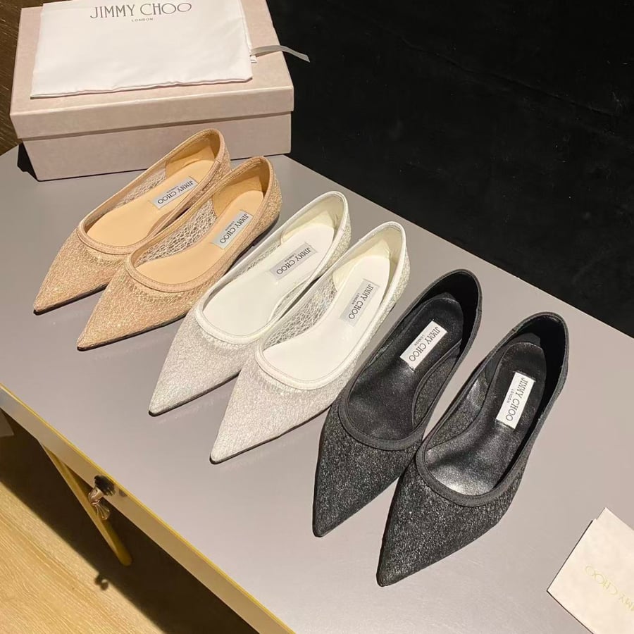 حذاء مسطح جيمي تشو JIMMY CHOO Starry