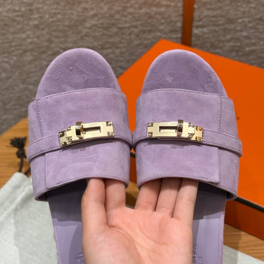صندل جيجي كيلي بكعب عال هاند ميد Hermes 187 Gigi kelly SANDAL
