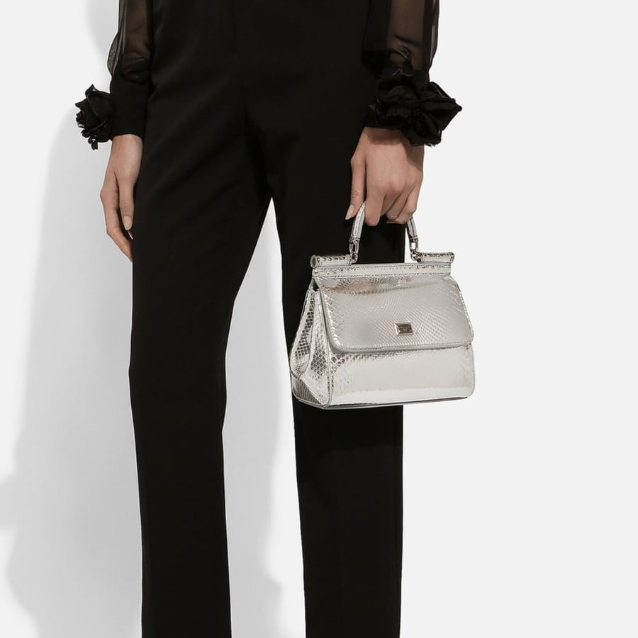 شنطة دولتشي سيسلي مقاس Dolce  and Gabbana Medium Sicily   20