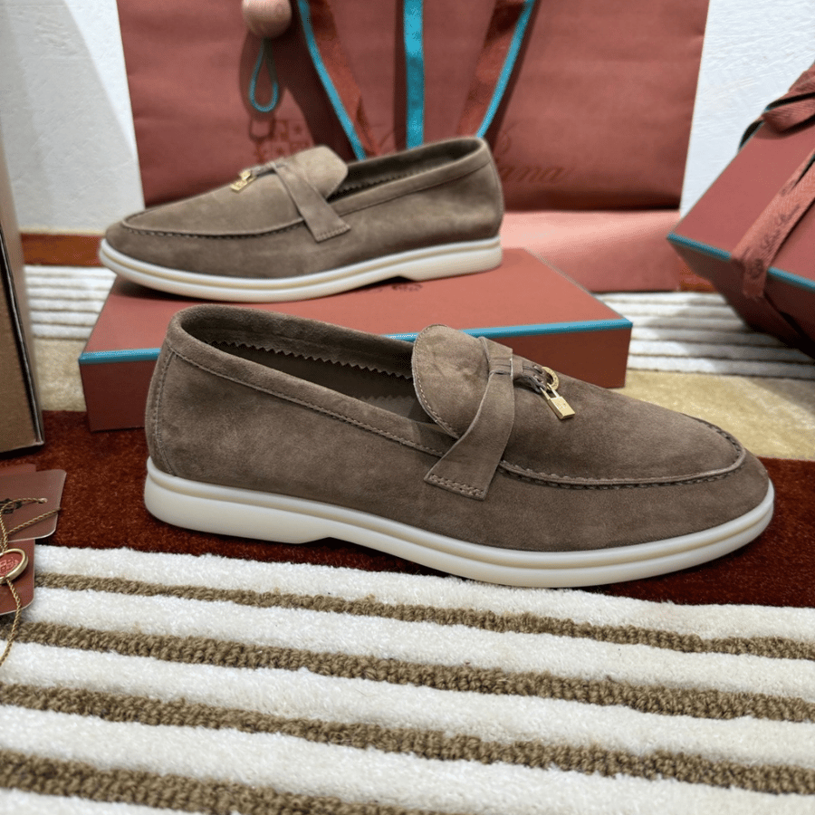 حذاء لورو بيانا نسائي Loro Piana Womens Flat Shoes