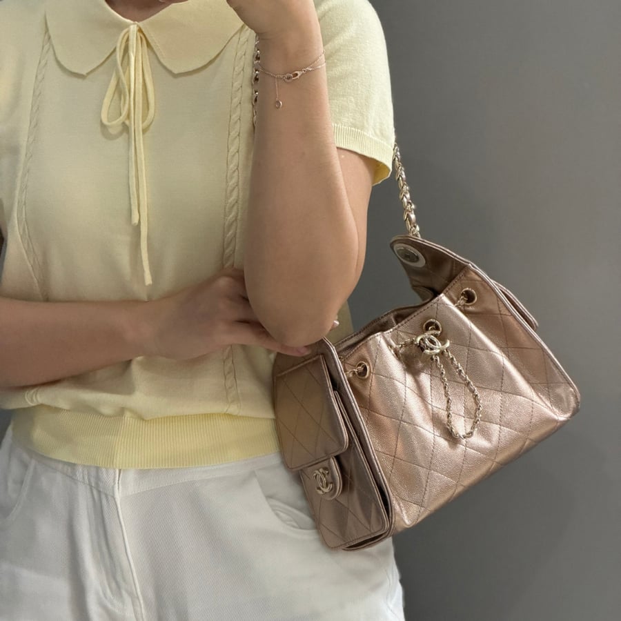 حقيبة شانيل هوبو مقاس ميني Chanel Hobo 26c Mini