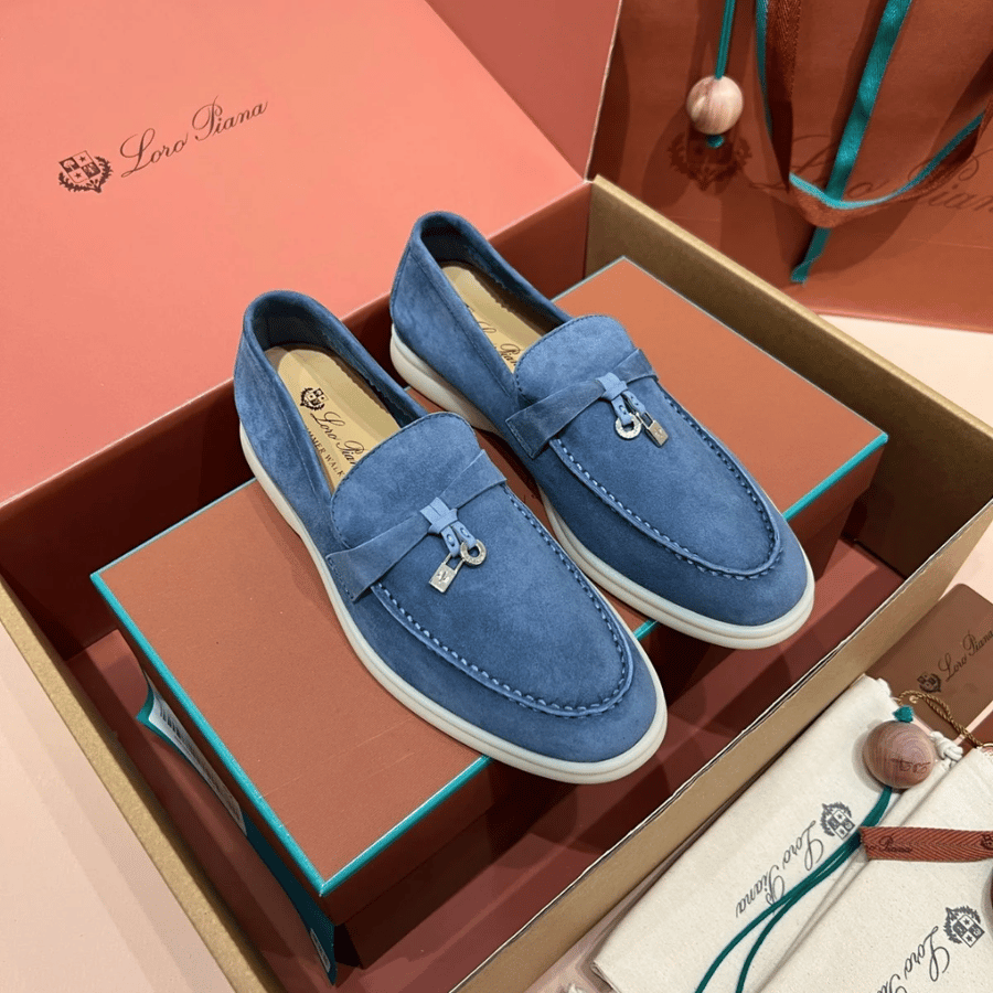 حذاء لورو بيانا نسائي Loro Piana Womens Flat Shoes