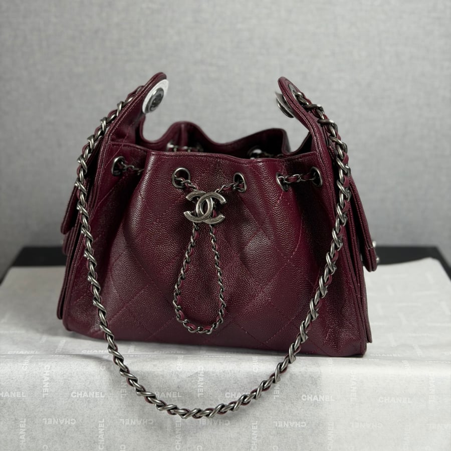 حقيبة شانيل هوبو مقاس ميني  Chanel Hobo 26c Mini
