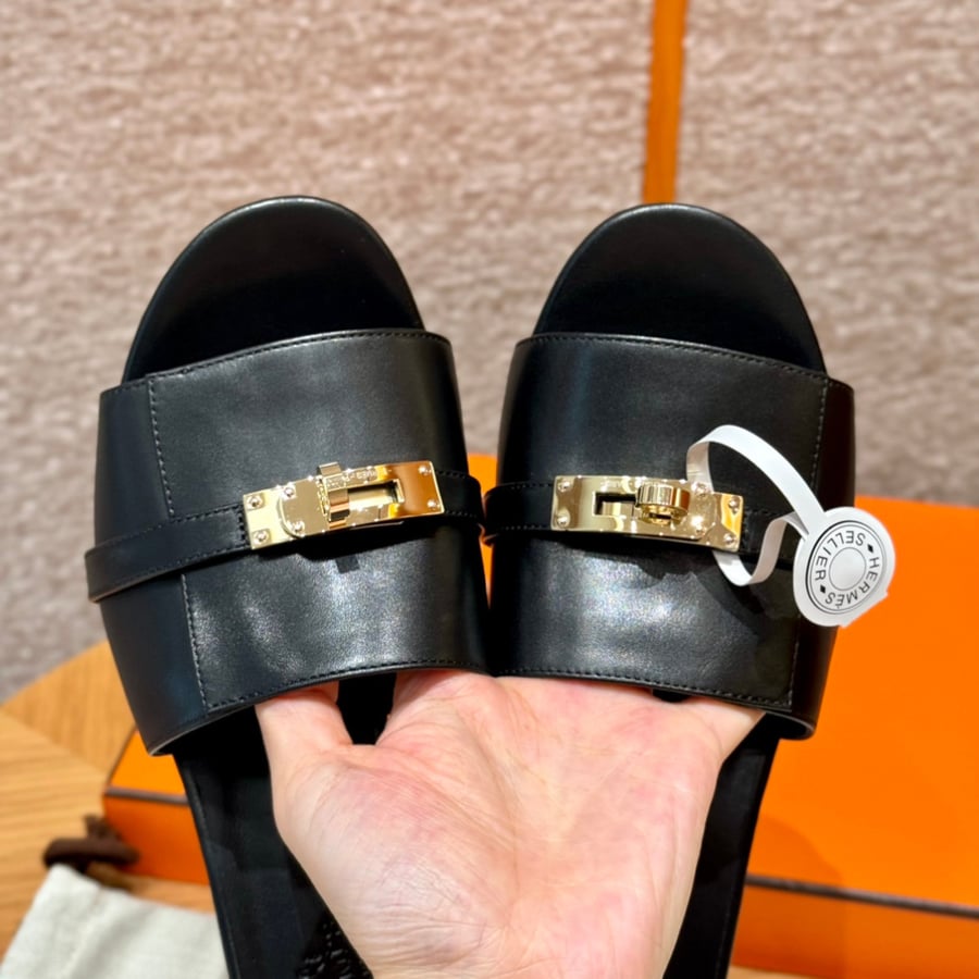 صندل جيجي كيلي بكعب عال هاند ميد Hermes 187 Gigi kelly SANDAL