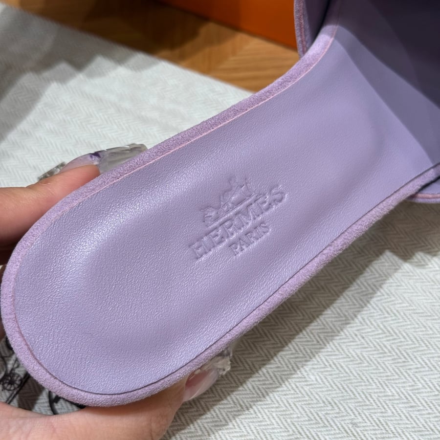 صندل جيجي كيلي بكعب عال هاند ميد Hermes 187 Gigi kelly SANDAL