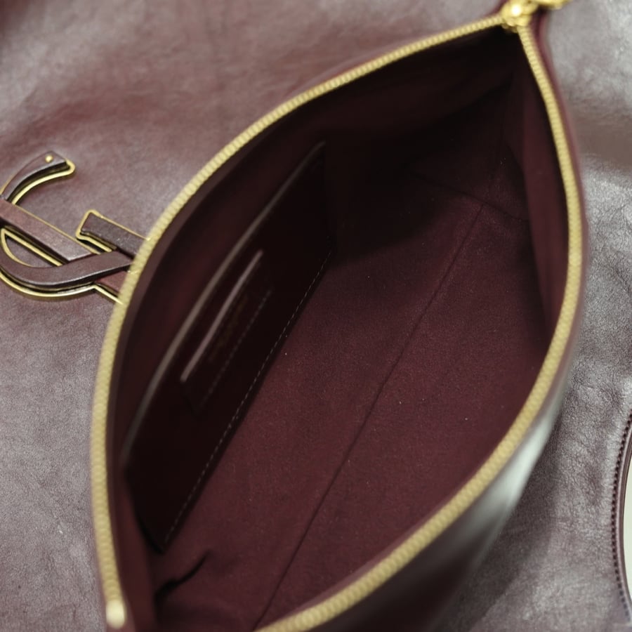 حقيبة سانت لوران حقيبة ICARE لون برغندي Saint Laurent