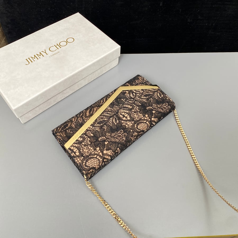 حقيبة جيمي تشو إيميت Jimmy Choo Emmitt Clutch