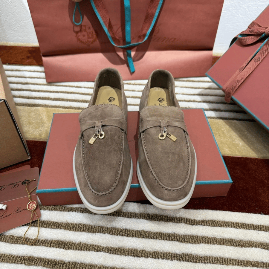 حذاء لورو بيانا نسائي Loro Piana Womens Flat Shoes
