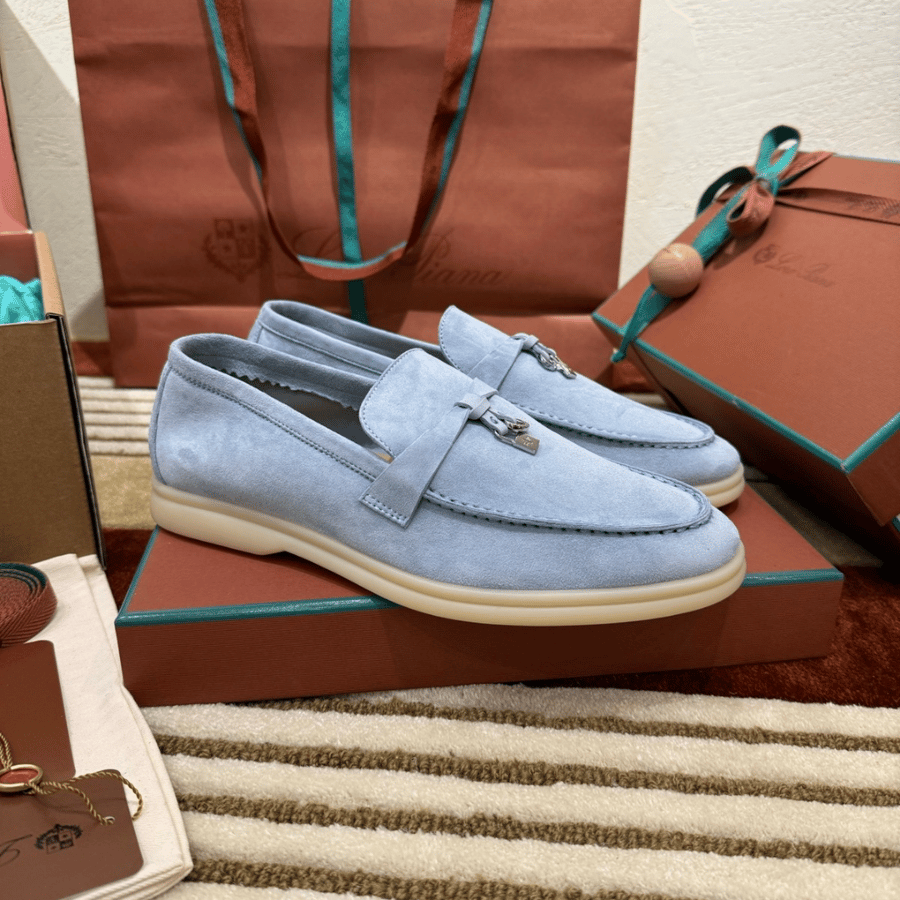 حذاء لورو بيانا نسائي Loro Piana Womens Flat Shoes