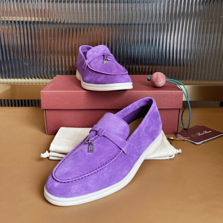 حذاء لورو بيانا نسائي Loro Piana Womens Flat Shoes