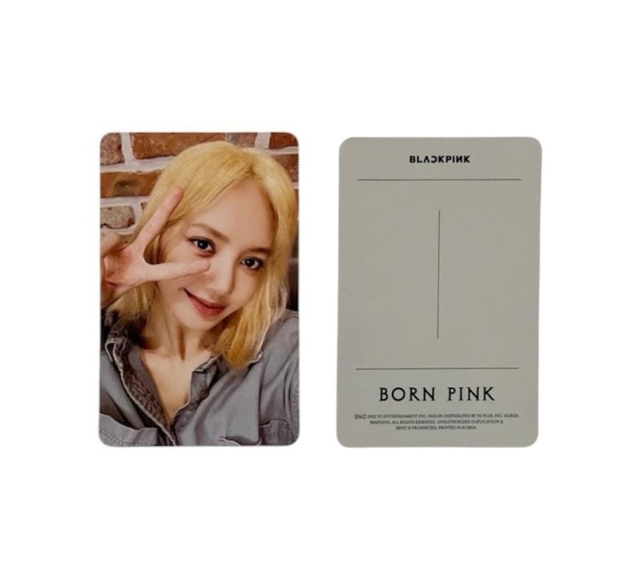 BLACKPINK LISA Official Photocard