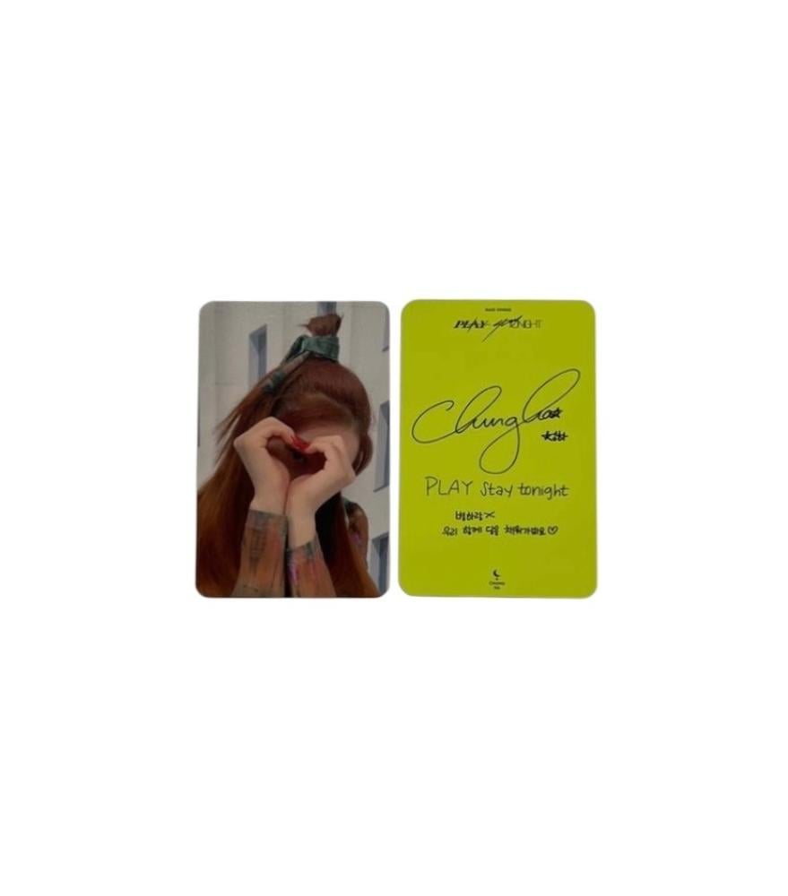 CHUNGHA Official Photocard