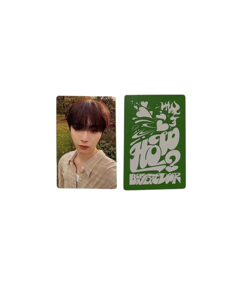BOYNEXTDOOR TAESAN Official Photocard