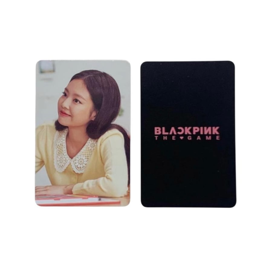 BLACKPINK JENNIE Official Photocard