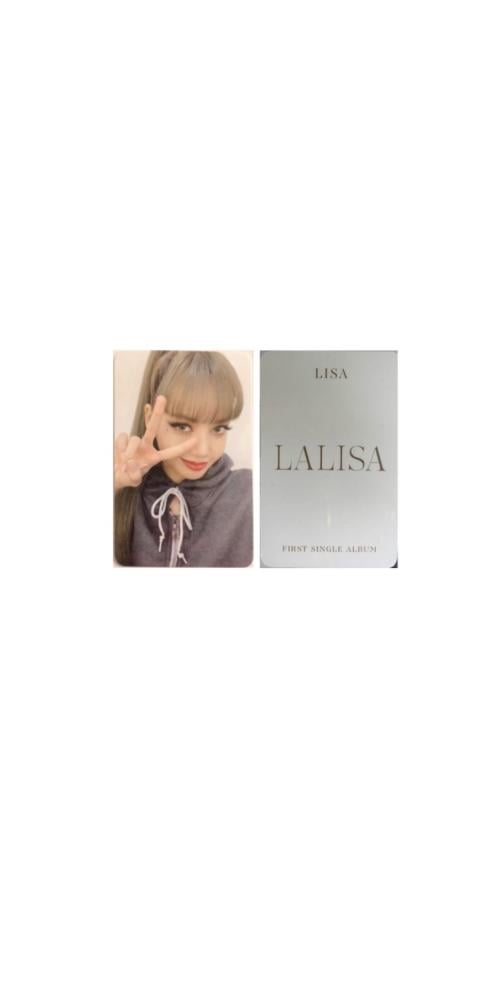BLACKPINK LISA Official Photocard
