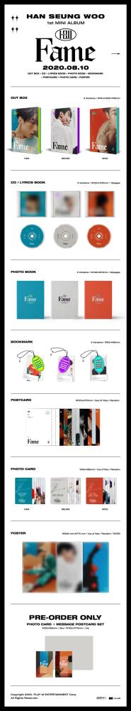 HAN SEUNGWOO - Fame (Random)