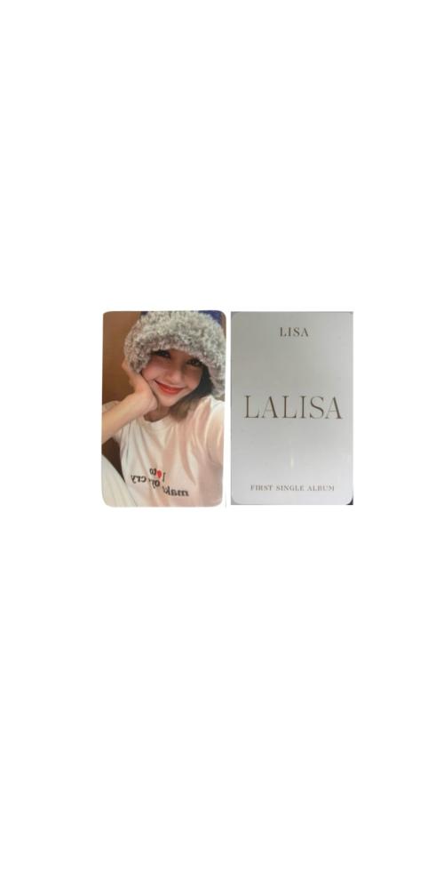 BLACKPINK LISA Official Photocard