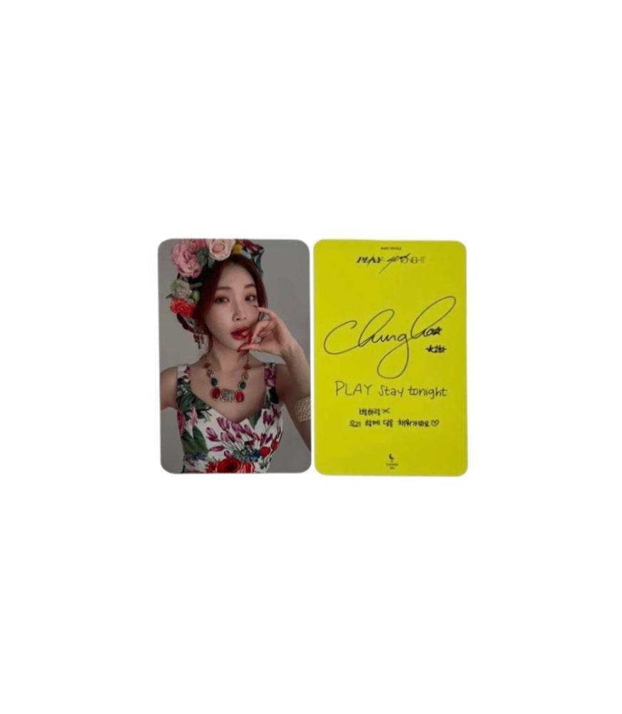 CHUNGHA Official Photocard