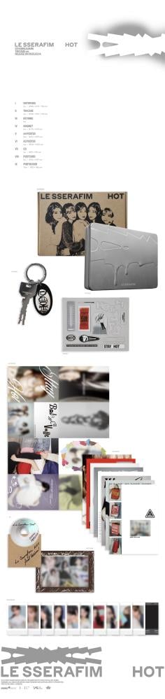 LE SSERAFIM - Hot (Tin Case Ver.)