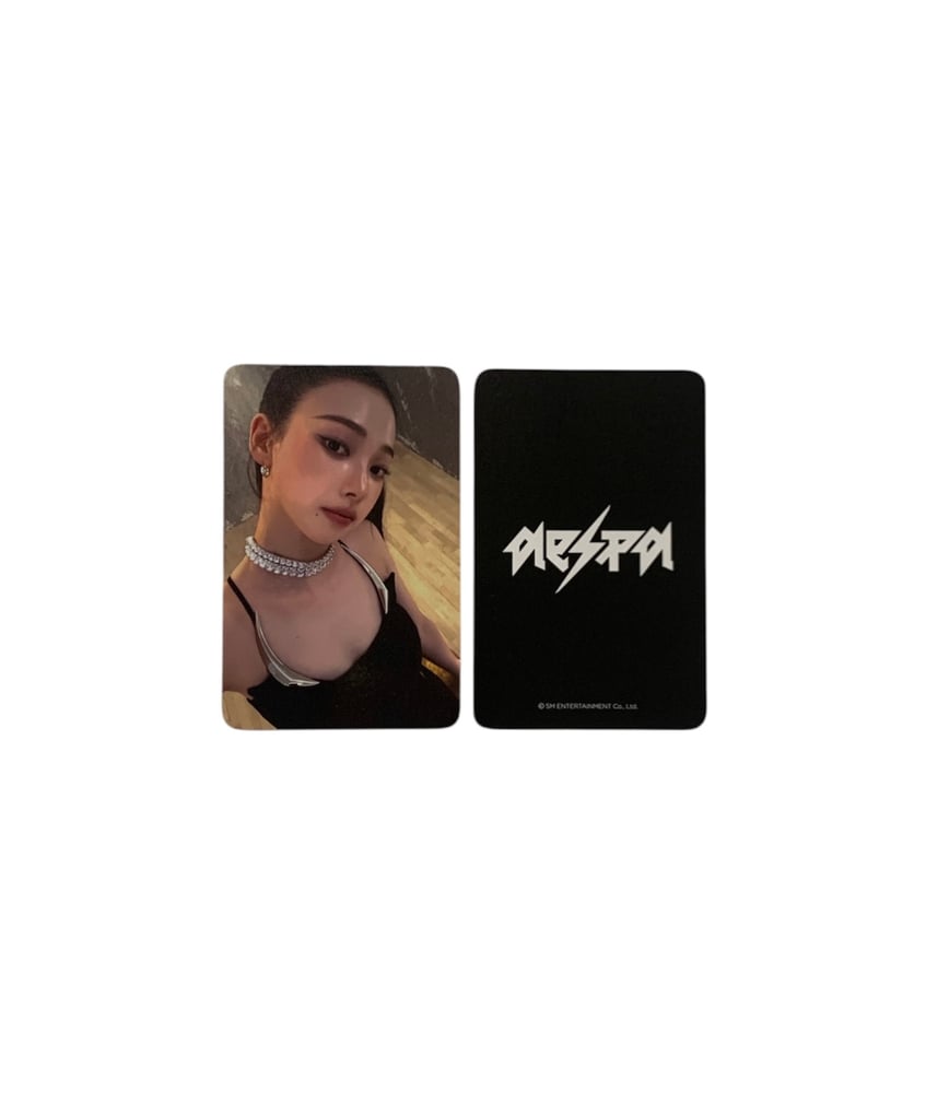 AESPA KARINA Rich Man Official Photocard