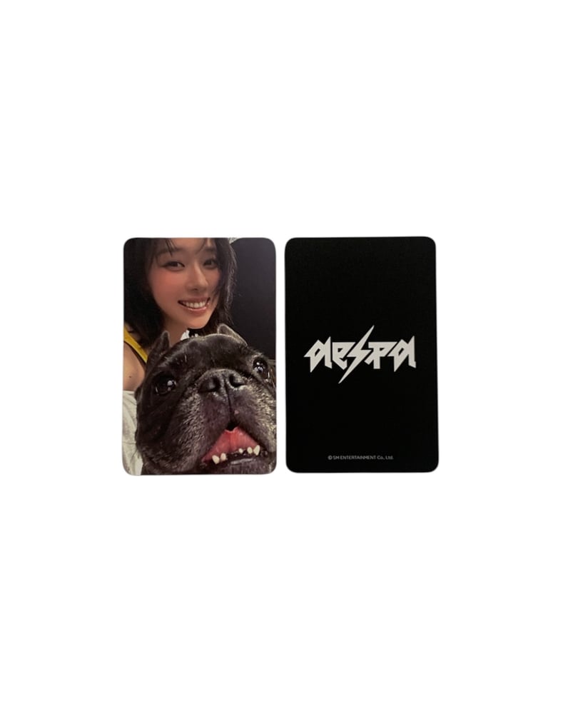 AESPA WINTER Rich Man Official Photocard
