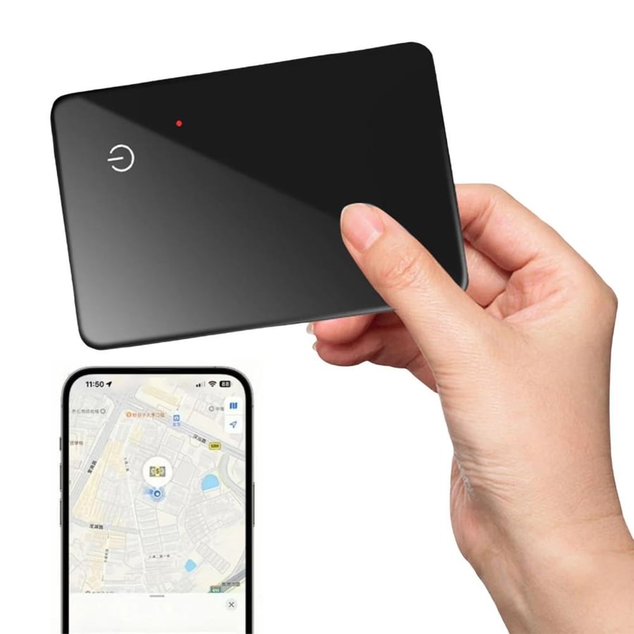 بطاقة تتبع ذكية فائقة النحافة متوافقة مع Apple Find My – لتتبع المحفظة والحقائب والأمتعة