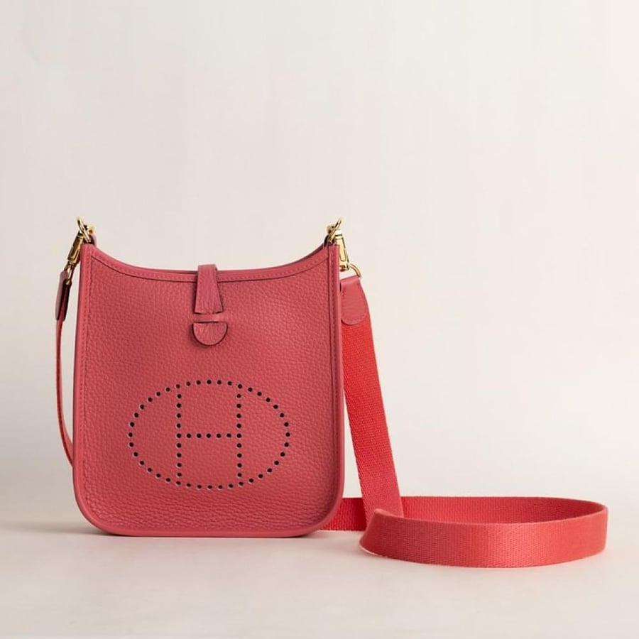 . Evelyne mini 18cm Clemence leather