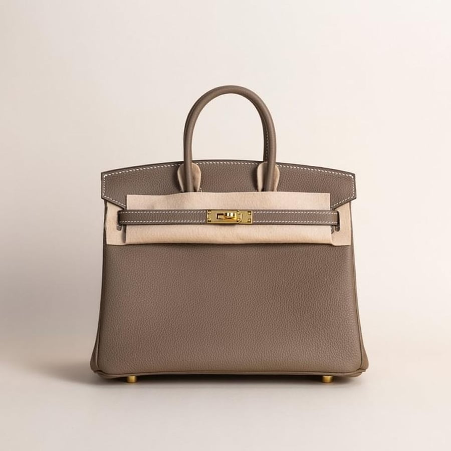 . birkin 25cm togo leather, custom color
