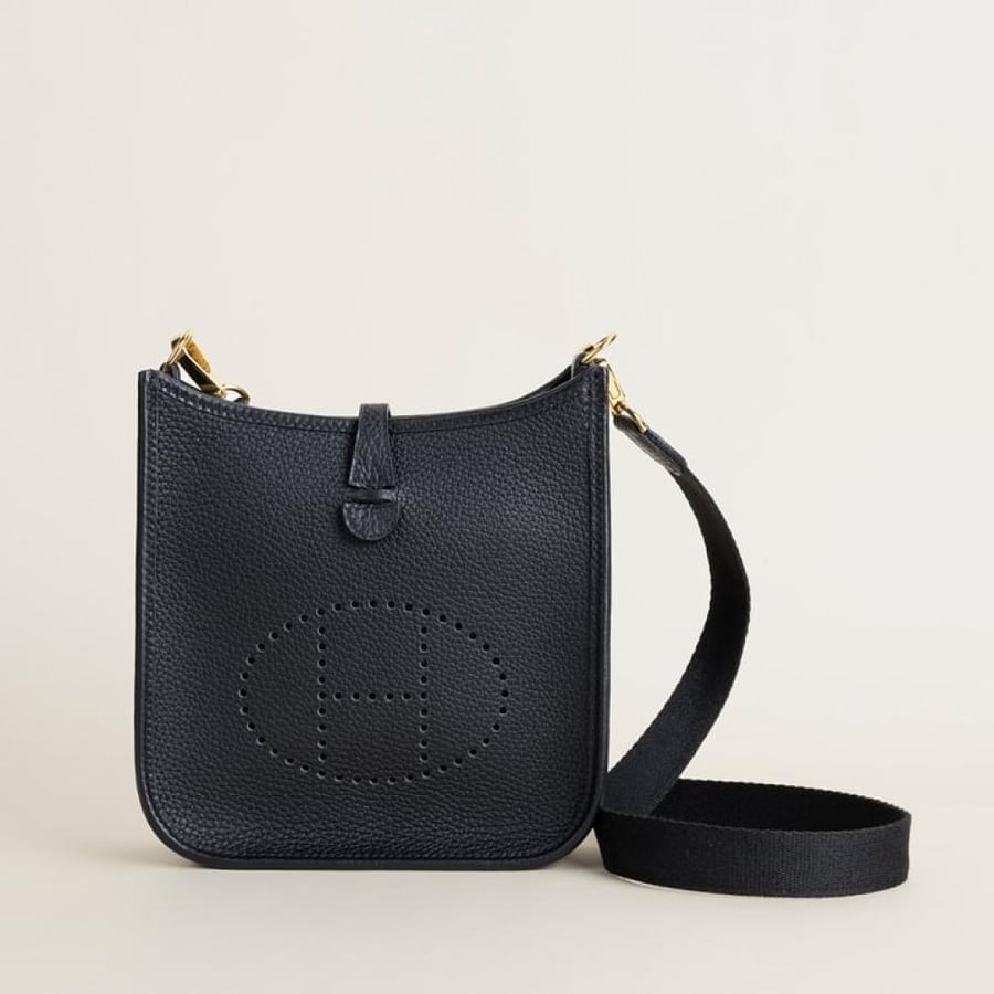 . Evelyne mini 18cm Clemence leather