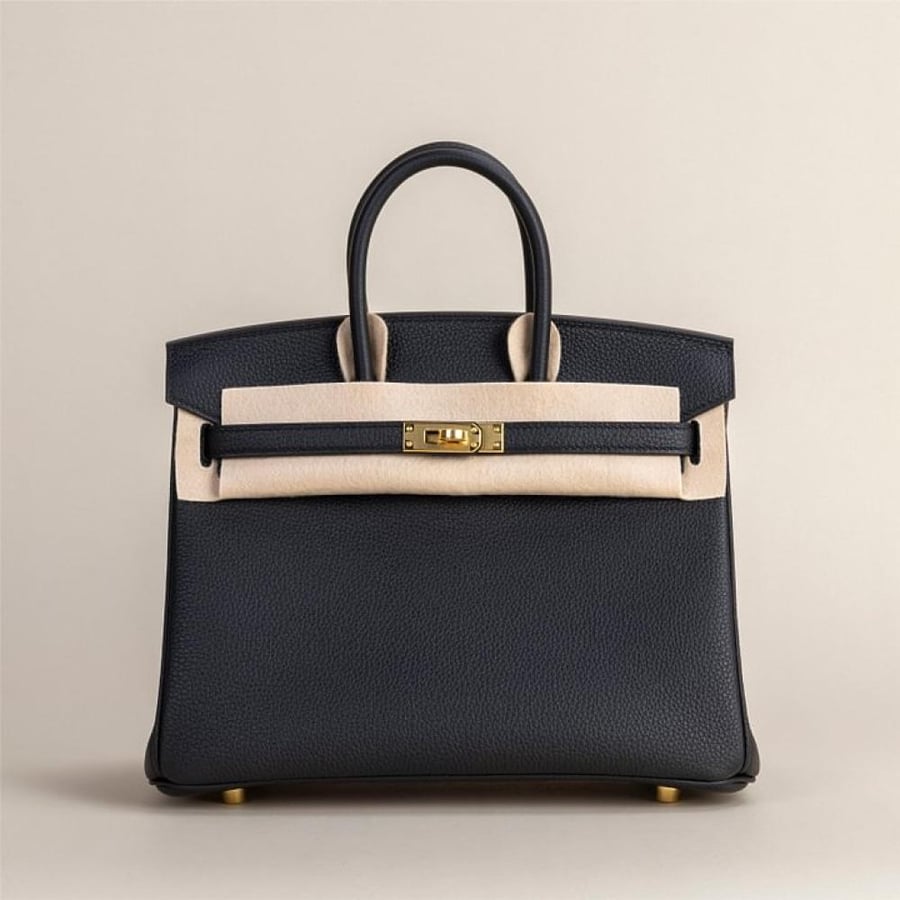 . birkin 25cm togo leather, custom color