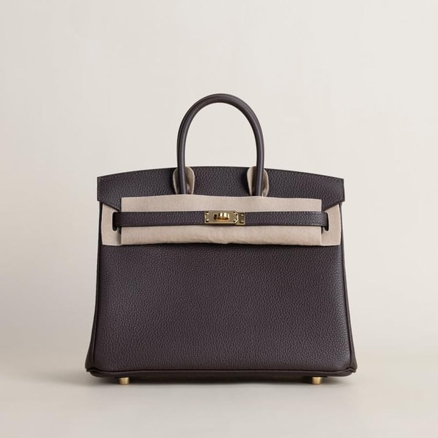 . birkin 25cm togo leather, custom color